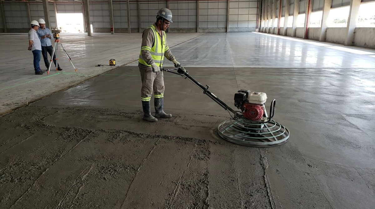 nivelamento de piso de concreto